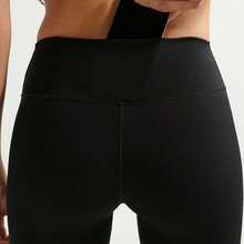 Nike Women's AS W NK ONE DF HR TGHT FLRE US Knit Pants IB9136-010 - Black - View 5