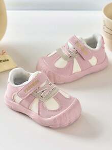 1双春秋季儿童运动鞋，幼儿软底休闲鞋，新款男女通用轻便跑步鞋 - 粉色 - 查看 2