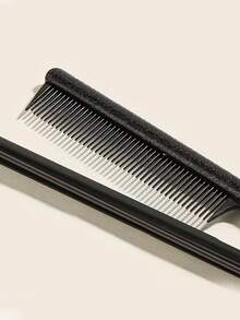 1pc V-Shape Smooth Salon Hair Brush, Women Hair Styling Tool - Multicolor - View 5