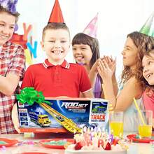 TendenciaCamión De Juguete De Transporte Para Niños 10en 1 Con PistasCalidad premium - Verde - Ver 8