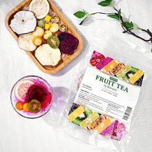 ULTHMOK 15 Kinds Of Fruit Teas 7.94 Oz/225g, Made Of Rock Sugar, Dried Lemon Slices, Dried Oranges, Dried Pineapple, Passion Fruit, Apples, Pears, And Dragon Fruit, Without Additives And Caffeine. Suitable For Afternoon Tea. - 15 Count - View 5