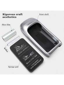 Shoe Cover Dispenser, Mechanical Foot Step-On Shoe Film Machine, Home Visitor Shoe Protector Long-Term Use Disposable Covers For Home