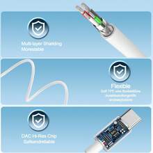 这款 USB-C 耳机专为 iPad Pro 设计，兼容 15 Pro/16 Pro Max/17/Air，具备 HiFi 立体声、有线连接、麦克风和音量控制功能。它还兼容三星 S23 Ultra、S22、S21、Note20、A54、Pixel 9、8、7、6、6A、5、4 和 OnePlus 9。此外，这款 USB-C 耳机还兼容三星 Galaxy S24、S23 FE 和 S22。 - 白色 - 查看 9