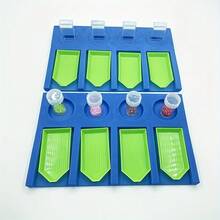 2pcs/Set Blue Foam Diamond Painting Cross Stitch Tool Moasic Accessories Tray Plate Organizer For Storage Boxes Containers - Blue - View 2