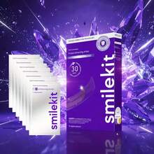 10对紫色牙齿美白贴，深层清洁，口腔护理，清新口气，旅行居家两用美白贴 - 紫色牙貼-10對 - 查看 10