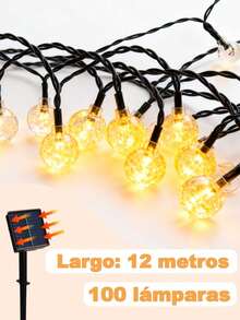 Outdoor String Lights - 12m-100Luces - View 2