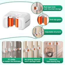 "MUST-HAVE HOOKS BUNDLE!3-Pcs Adhesive & Nail-Free Hooks - Damage-Free Solution For Hanging Everything. Perfect For Renters! Multi-Pack Decorative Hooks - Stylish & Strong Hold For Wall, Kitchen, Bathroom. - White - View 5
