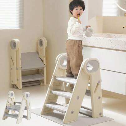 子供踏み台 折りたたみ 2段 3段 可変式 幼児用踏み台 ステップ台 登り台 洗面所 手洗い キッズステップ 耐荷重50kg