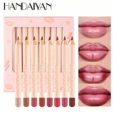 12 Color Matte Lip Liner Matte Mouth Lip Liner Suit Easy To Use Velvet Mist Face Lip Gloss Long Lasting Waterproof - 1 - Xem 2