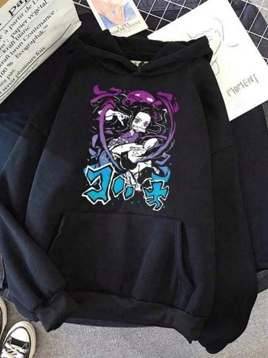 Men Outdoor Hoodies & Sweatshirts - Black - View 1