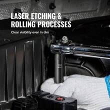 9pcs  Impact Socket Set, CR-Mo Metal, 1/2" Drive Metric Deep Sockets With Carrying Case - 8 - View 7