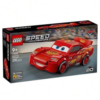 LEGO 乐高赛车系列 77255 闪电麦昆 汽车电影积木玩具礼品 新品