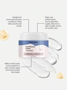 30g Crema de limpieza para el cuidado íntimo de la mujer, suave y refrescante, ayuda a desodorizar y humectar, adecuada para el cuidado íntimo diario, conveniente para viajar - Crema para el cuidado íntimo femenino - Ver 7