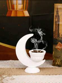 This Resin Incense Burner Features A Simple, Three-Dimensional Geometric Design, Suitable For Home Decor, Holiday Decor, Office Decor, And Aromatherapy. It Also Makes An Ideal Gift For Friends, Ladies, Winter, Or Weddings. - Multicolor - View 1