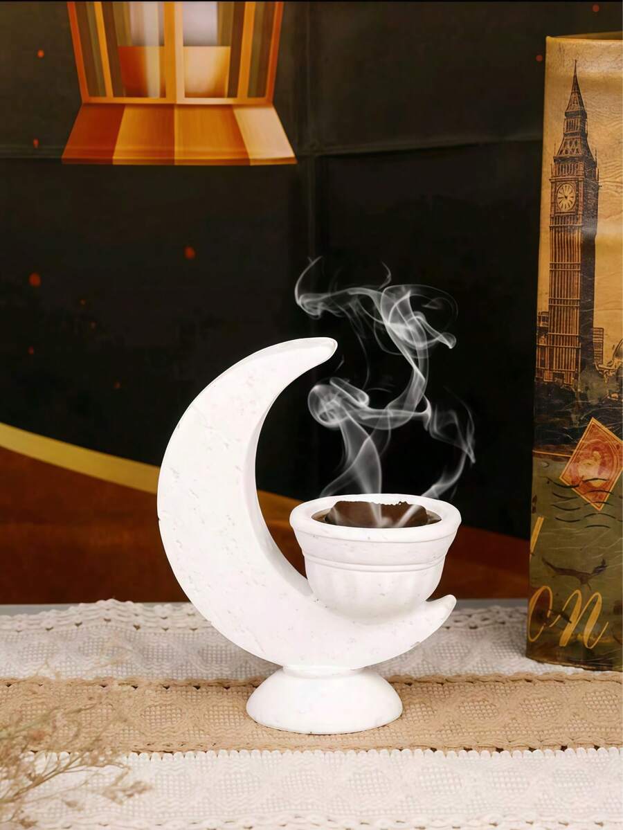 This Resin Incense Burner Features A Simple, Three-Dimensional Geometric Design, Suitable For Home Decor, Holiday Decor, Office Decor, And Aromatherapy. It Also Makes An Ideal Gift For Friends, Ladies, Winter, Or Weddings. - Multicolor - View 1