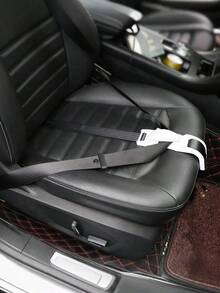 1 szt. Regulator pasa bezpieczeństwa dla kobiet w ciąży, uniwersalne przedłużenie do dekompresji brzucha, pas podtrzymujący brzuch, wielokrotnego użytku do jazdy samochodem w późnej ciąży - pas bezpieczeństwa - Zobacz 10