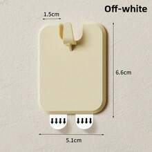 10pcs Portable White Photo Album Hooks, Damage-Free Nails, For Hanging Wedding Photos, Wedding Portraits, Wall-Mounted Frame Stands, No Drilling Required, Easy Installation. - Multicolor - View 9