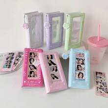 Marco de Cabina de Fotos Multicolor HUA HUA Álbum de Cabina de Fotos para Tiras de Fotos de 2x6 Pulgadas Álbum de 20 Páginas 40 Fotos - Blanco - Ver 5