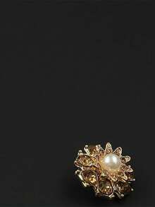 2Pcs/Set Cute Exquisite And Simple Double-Layer Floral Button Coat Clothing Sweater Coat Double-Sided Nylon Fur Coat Decorative Button For Both Men And Women