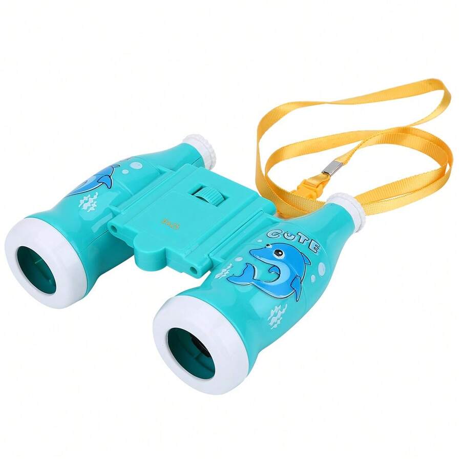 Children's Binoculars: Discovering Science And Exploring Nature | STEM Educational Toy And Teaching Tool For Kindergarten | Nature Observation Tool For Birdwatching, Camping, And Classroom Activities - Baby Blue - View 1