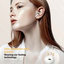 2026 New Fashion In-Ear Bluetooth Headphones, Leather-Feel Compact Design, Long Battery Life, Universal Microphone Earphones Compatible With All Smartphones - Multicolor - View 5