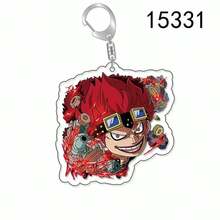 ONE PIECE 1pc/4pcs Cute Double-Sided Acrylic Keychain Roronoa Zoro Trafalgar Law Pendant, Suitable For Car Rearview Mirror, Backpack, Handbag, Keys, Cosplay Party Decor, Fan Gift, Holiday Birthday Collection, Y2K Style High-Quality Acrylic - Multicolor - View 8