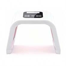 Mother's Day Gift, New Type Of Soothing Facial Beauty Device, Seven-Color LED Light Therapy Soothing Mask, Home Skincare LED Light Therapy Tool, Suitable For Facial, Neck Care And Full-Body Care, Suitable As A Gift For Beautiful Female Friends And Mothers. - 美規A型插(110-127V) - 查看 4