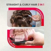 UKLISS 便携式超迷你直发器 | 110-240V 双电压 + LCD 温度显示 | 快速加热 + 黑金极简设计 | 精准打造刘海和短发造型 | 情人节、狂欢节、圣帕特里克节的理想礼物 | 随时随地，居家、外出、约会必备 - 黑色 - 查看 8