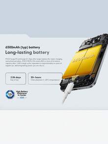 Xiaomi POCO M8 Pro 5G Global Version, Qualcomm® 7s Gen 4 Processor, 6.83" CrystalRes AMOLED Display, 50MP Main Camera, 32MP Front Camera, 6500mAh (Typical) Battery, 100W HyperCharge, Google Gemini MIUI HyperOS 2, IP68, IP69, IP69K - Black - View 3