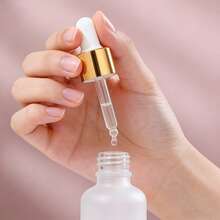 2支装磨砂玻璃滴管小瓶，适用于精油、香薰、香水和化妆品 - 容量分别为10毫升/15毫升/30毫升/50毫升，配有玻璃滴管 - 方便携带，可用于盛装液体、浴室用品和旅行用品 - 無色 - 查看 4