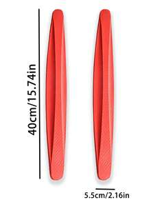 1 Pair Car Front & Rear Bumper Anti-Collision Strips, Bumper Lip Body Anti-Scratch Anti-Friction Widened Protective Adhesive Strips - A - View 8