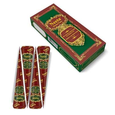 Neeta 4 Pack 100% Natural Ready To Use Henna Paste Hair Dye Cones Reddish Brown Color Tubes Color For Women Perfect For Spot Hair Coloring, Long-Lasting And Cruelty-Free