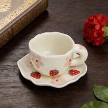 Ceramic Cup Coffee Cup Water Cup Mug Tea Cup Cup Meeting Room Office Personal Dedicated Japanese Style Ceramic - Multicolor - View 3