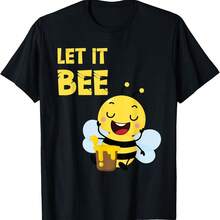 Beekeeper Bees Bee Let Bee Honey Beekeeper Funny T-Shirt - 藍色 - 查看 1