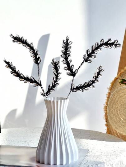 1pc Rhinestone Artificial Flower Branch, Shiny Creative Decorative Flower Bouquet, Suitable For Vase Filler, Wedding, Party, Holiday Gift, Home Decor