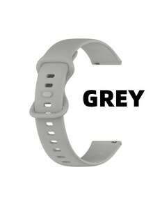 一款通用快拆硅胶表带（三种接口尺寸：18mm、20mm 和 22mm），采用硅胶材质，柔软亲肤，防水易清洁，快拆接口，更换方便快捷，多种颜色可选，男女皆宜。 - 18mm - 查看 22