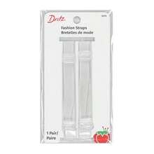 Dritz 53111 Correas de Moda Desmontables y Ajustables Transparentes - Transparente - Ver 1