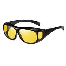 时尚夜视驾驶眼镜 - 防眩光、时尚、男女通用日夜驾驶眼镜 - 防紫外线、视野清晰、佩戴舒适 - 彩色 - 查看 11