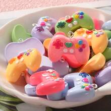 10个迷你树脂游戏手柄吊坠，适用于制作项链、链子和耳环等工艺配件 - 遊戲手把 - 查看 7