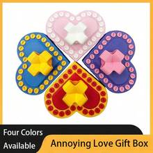 1/2 PCS Annoying Gift Box Storage Box, 3D Printed Trick Toys (Available In Three Sizes And Multiple Colors), Storage Box With Small Screws, Suitable As A Gift For Girls, Suitable As A Halloween Gift, New Year Gift, Suitable For Gift Distribution On Various Occasions Such As Parties, - Multicolor - View 3