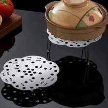 1pc Multifunctional Stainless Steel Expandable Steamer Rack, Foldable Steamer Tray For Kitchen Use - Multicolor - View 3