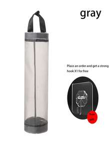 1个悬挂式垃圾袋架，节省空间的网状收纳架，适用于厨房/冰箱/浴室 - 彩色 - 查看 10