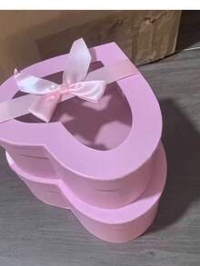 1pc~4pcs Heart-Shaped Bow Gift Box, Transparent PVC Soap Flower Box, Flower Box, With Lid, Ribbon And Clear Box, For Father's Day, Mother's Day, Valentine's Day, Birthday, Couples, Etc., - Multicolor - View 22