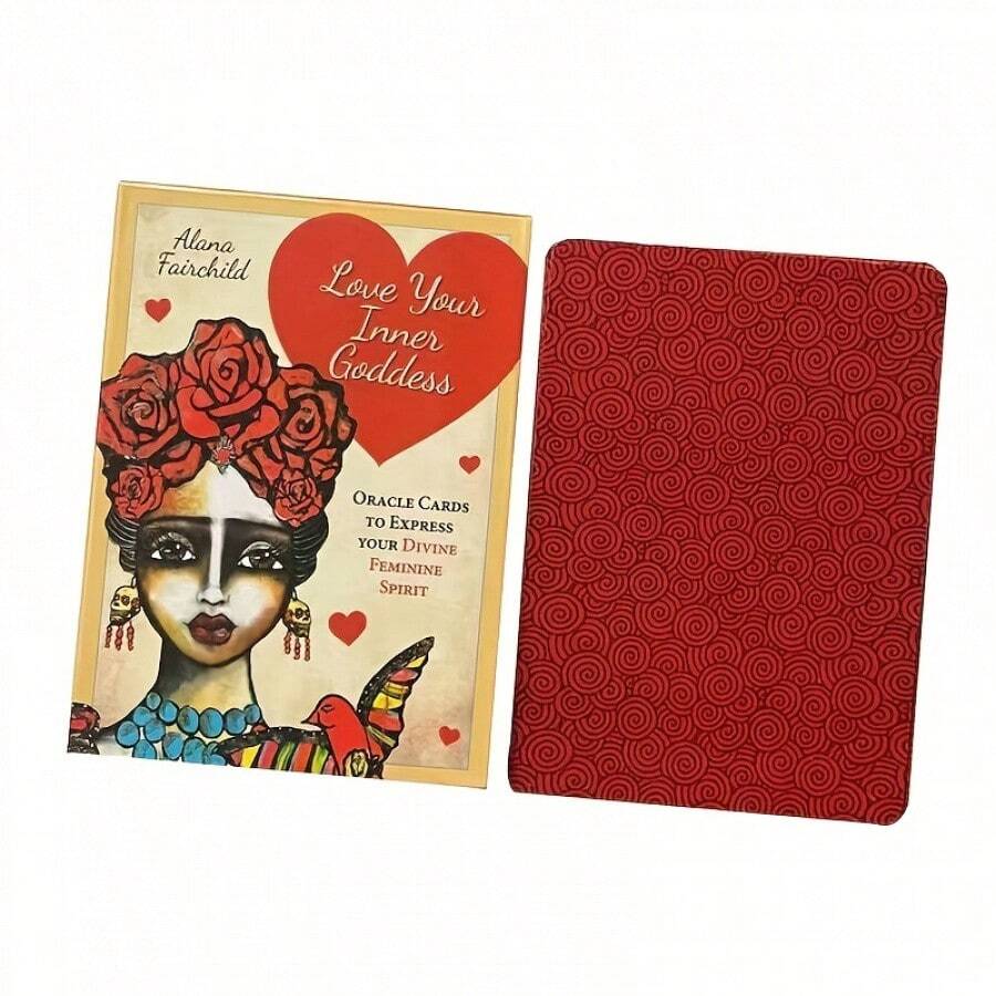 内在女神贺卡，节日派对游戏卡 - 愛你的內在自我 - 查看 1