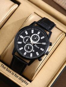 4pcs Romantic Couple Watch Set - Men's & Women's Watches + Wallet, Perfect Gift For Him On Valentine's Day, Birthday, Thanksgiving, Etc. - Multicolor - View 6