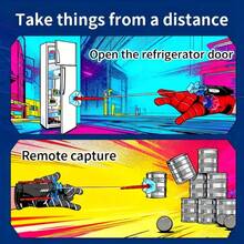 1 Set Spider Launcher Toy, High-Tech Soft Dart Spider Launcher Set With 3 Launchers, Suitable For Backyard Battle, Party Play, 2-Player PK, Perfect Birthday/Holiday Gift - Multicolor - View 7