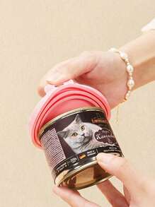 PETSIN 1pc Random Color Can Cover For Pet Can For Pet Food Fresh Keeping - Multicolor - View 9