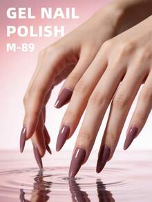 XEIJAYI 1瓶15毫升紫色凝胶指甲油入门装，纯可卸免擦拭指甲油，适合所有季节 - 紫丁香色 - 查看 7