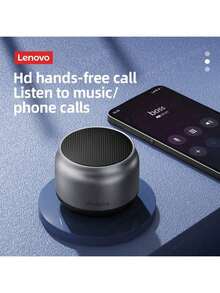 Lenovo K30 Portable Hifi Bluetooth Wireless Speaker Waterproof USB Outdoor Loudspeaker Music Surround Bass Box Mic Chinese packaging - 黑色 - 查看 5