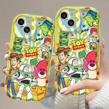 This Disney Buzz Lightyear Cartoon Phone Case Features An Adorable And Playful Design, A Simple Yet Stylish Look, A Smooth Texture, And A 2D Wave Pattern. Made Of Super Cute And Eye-Catching TPU Material, It Includes Camera Protection And Is Perfect For Girls. Compatible With IPhone17/16/15/14/13/...12 Mini Pro Max Pro Plus XRXS And Other Models. It's A Perfect Gift For Friends And Family. Stylish Phone Case With A Fun And Playful Design, Lightweight And Durable. - 無色 - 查看 1